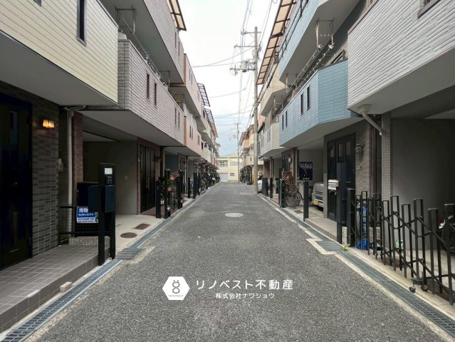 生野区巽中2丁目の前面道路含む現地写真|閑静な住宅街に立地◎