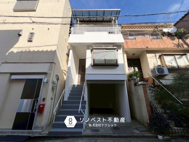 東大阪市御厨西ノ町1丁目の外観|閑静な住宅街に立地するリノベーション済み3DK中古戸建。