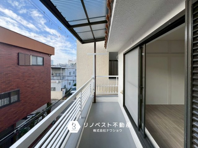 東大阪市御厨西ノ町1丁目のバルコニー|南向きバルコニーにつき陽当たり良好です◎