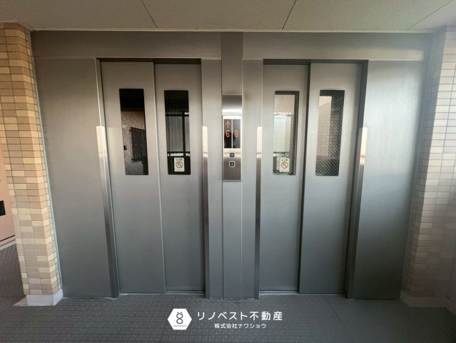 朝日プラザイーストスクエアのその他共用部分|エレベータは2基ございます。