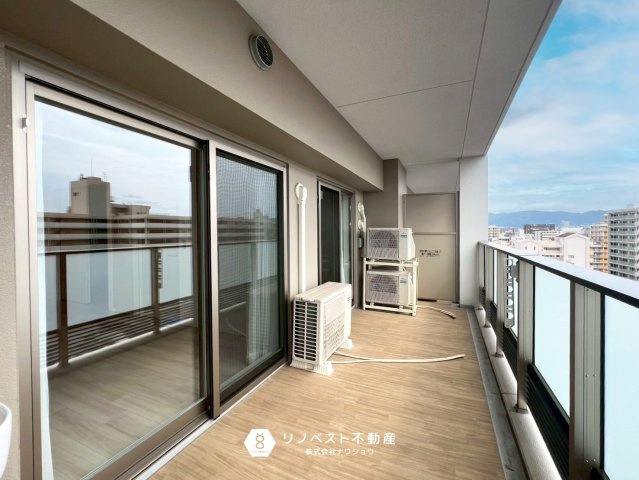 ブランニード河内小阪のその他|バルコニーには、あると便利な水道付いています！