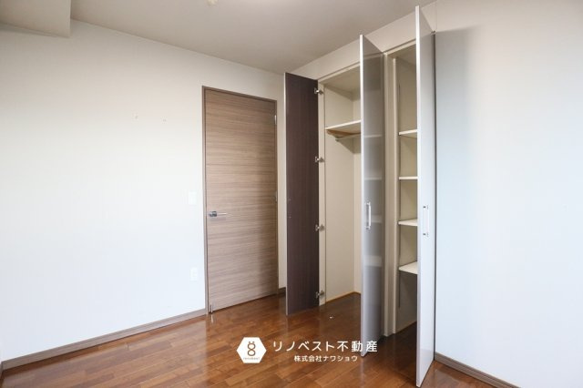 メゾンドール瓢箪山の和室|和室には押入れがあるので布団を収納しておくと便利ですね！
お子様の遊び場としても活用頂けます！