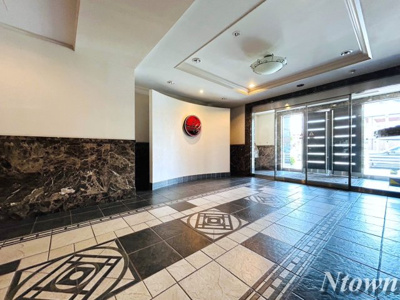 【ロビー】 | ライジングコート名古屋駅南 | 清潔なロビーです