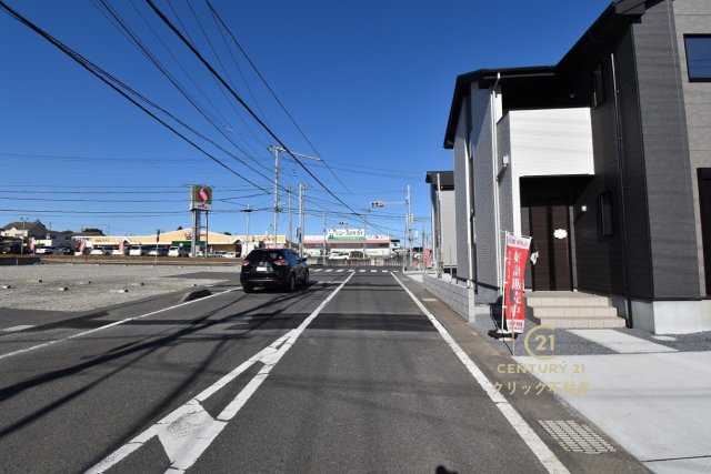 ケイアイフィット　日立市東町　3期 　2の前面道路含む現地写真|現地撮影（2026年2月）