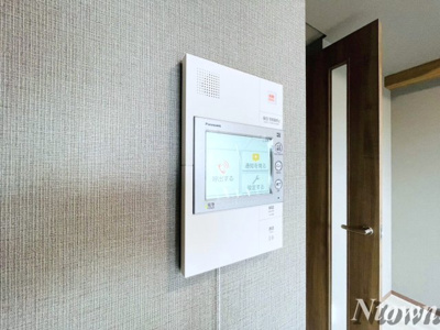 【セキュリティ】 | メイクスWアート浅間町 | モニター付きインターホンです。