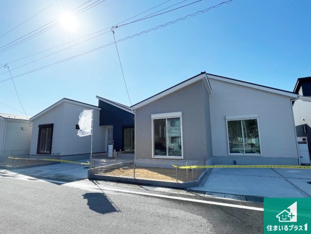 東近江市林田町　第1・2期　新築一戸建ての外観|安心の10年保証！外観を美しく保ち、雨水で汚れを落とします！気になることがありましたら、お気軽にお問い合わせください！