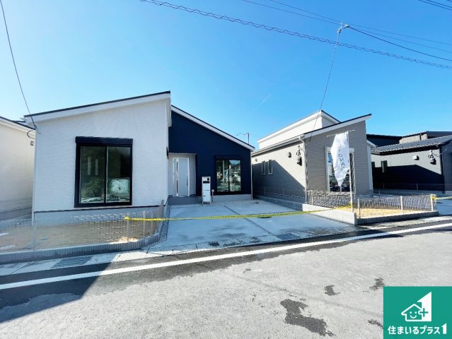 東近江市林田町　第1・2期　新築一戸建ての外観|安心の10年保証！外観を美しく保ち、雨水で汚れを落とします！気になることがありましたら、お気軽にお問い合わせください！