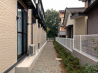 レオパレスメテオレインのバルコニー