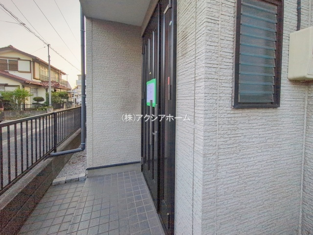 入間市鍵山1丁目　中古一戸建　～北西角地～の玄関|現地写真　2026年1月20日撮影