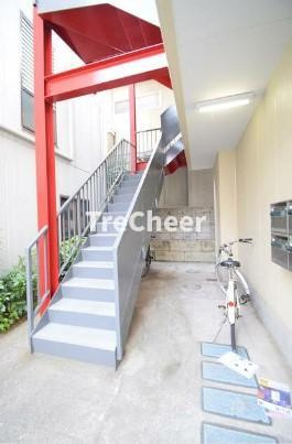 コーポハマのエントランス