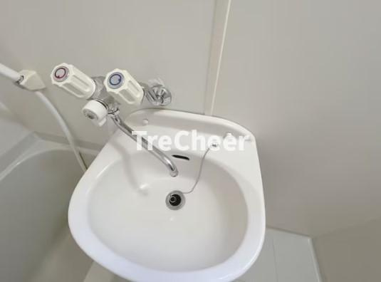 コーポハマの洗面所