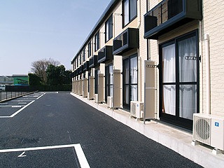 レオパレスあるかんしぇるのバルコニー