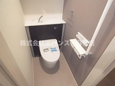 【トイレ】 | アルタハイムB | 2025年完成したA棟の写真になります。