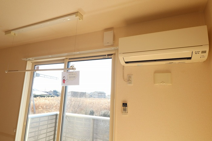 ヴァンヴェールのその他|室内物干し・エアコン