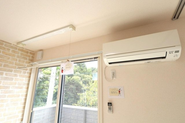 プランドールの設備|室内物干し・エアコン