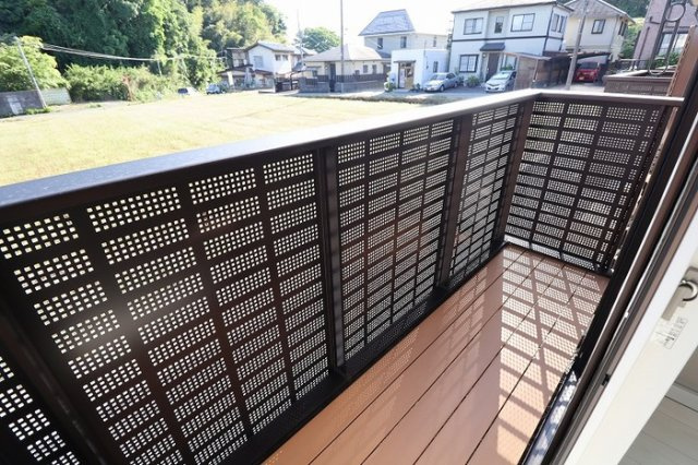 カーサソレイユⅡのバルコニー