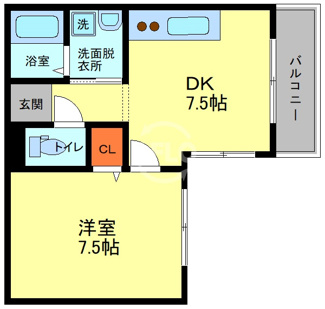 【間取り】 | クィーンライフ桑津 | クィーンライフ桑津　間取り