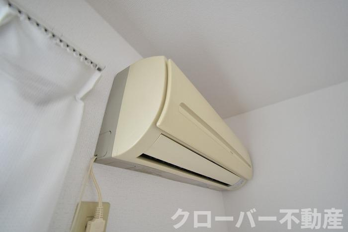 四天ハイツ J棟の設備|エアコン
