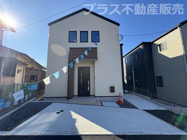 【外観】 | 福岡市南区中尾1丁目3期　1号棟（全2棟）【仲介手数料無料・0円】 | 現地写真。同じ物件を見るなら、プラス不動産販売にお任せ下さい。