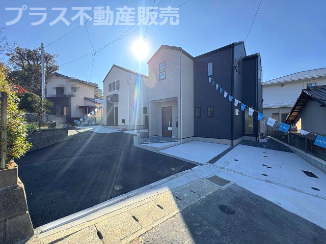 【外観】 | 福岡市南区中尾1丁目3期　1号棟（全2棟）【仲介手数料無料・0円】 | プラス不動産販売なら、現場の全ての棟をまとめてご見学頂けます。