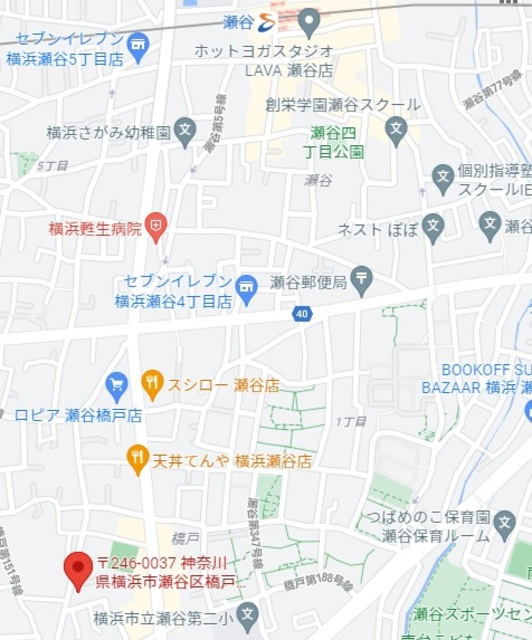 シャンティＡの地図