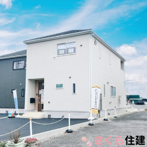 大田原市富士見第2　1号棟の外観|内覧のお問い合わせはお気軽のどうぞ！