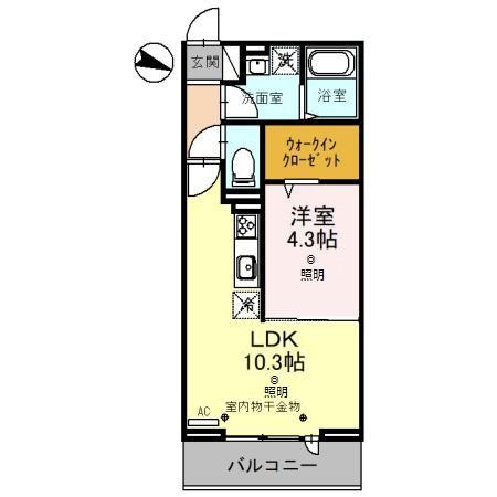 アーサーの間取り