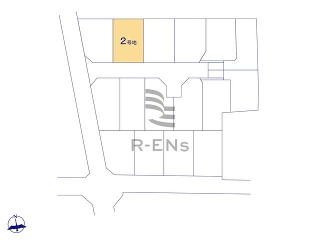 【区画図】 | 西東京市泉町３丁目　売地　２区画 | 全16区画の新しい街の誕生です