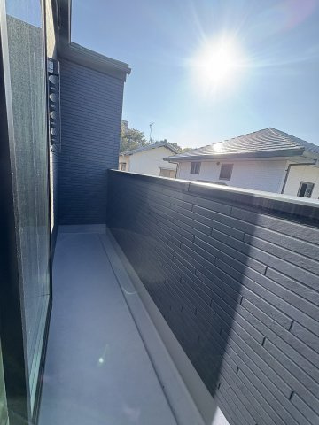 【バルコニー】 | 福岡市南区中尾1丁目3期　2号棟（全2棟）【仲介手数料無料・0円】 | 現地写真。