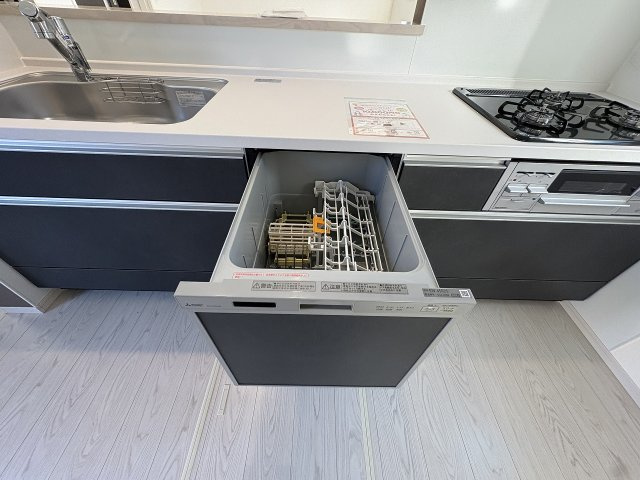 【キッチン】 | 福岡市南区中尾1丁目3期　2号棟（全2棟）【仲介手数料無料・0円】 | 現地写真。