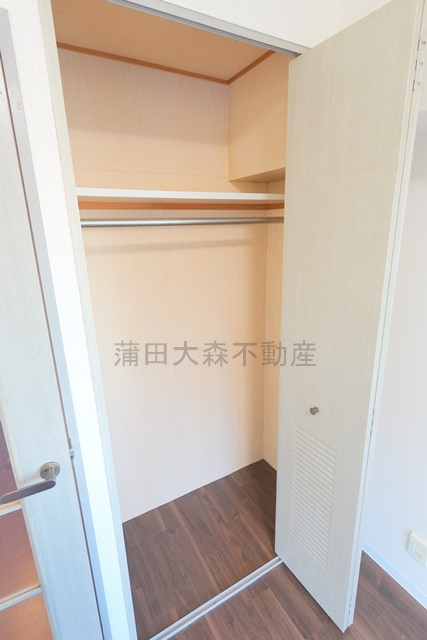 キャッスル・エイト東矢口の収納|収納　クローゼット