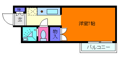ERライフ王子公園の間取り