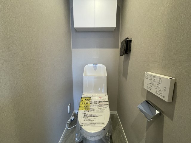 駅徒歩５分で駐車場が1住戸1台無償！？【ミオカステーロ十日市場ステッサ】リフォームのトイレ|トイレです