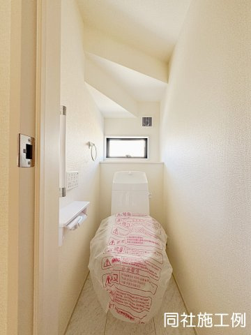 新築戸建・新築建売　いわき市泉町5丁目第2　泉小・泉中のトイレ|同社施工例