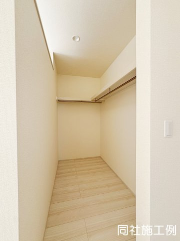 新築戸建・新築建売　いわき市泉町5丁目第2　泉小・泉中の収納|同社施工例