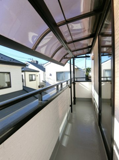 【バルコニー】 | 松戸市　栄町８丁目戸建て