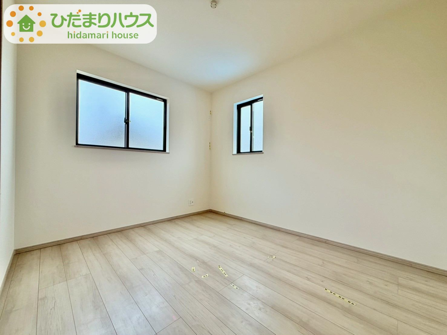 野田山崎2工区　新築戸建　2-I号棟の洋室|窓が多く、明るい空間を演出してくれます(*^^*)						
