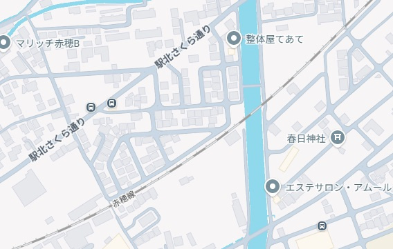 赤穂市南野中　第4期　新築一戸建ての地図