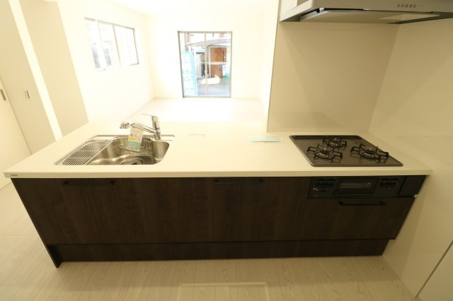 【キッチン】 | 入間郡三芳町藤久保　新築一戸建住宅　全1棟　(ふじみ野店) | 使いやすいキッチンです♪