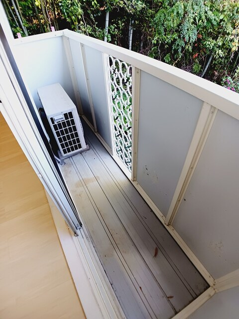 あうんハイツのバルコニー|バルコニー