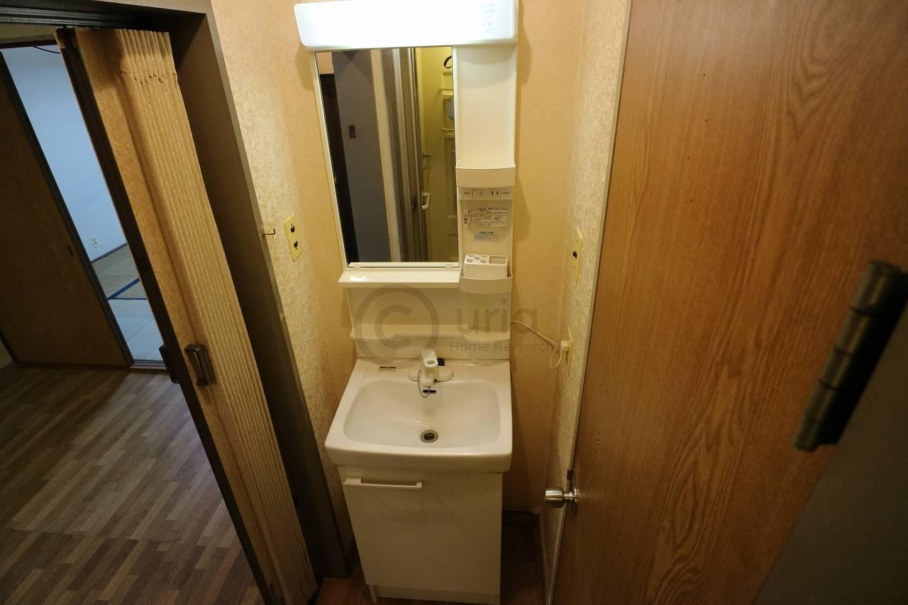 森南コーポの洗面所