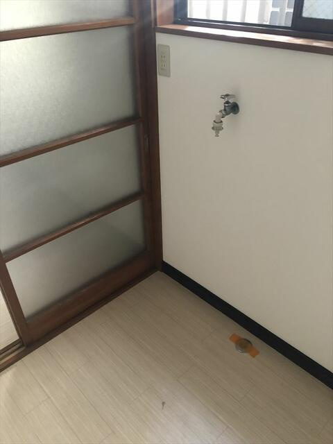 室内洗濯機置き場