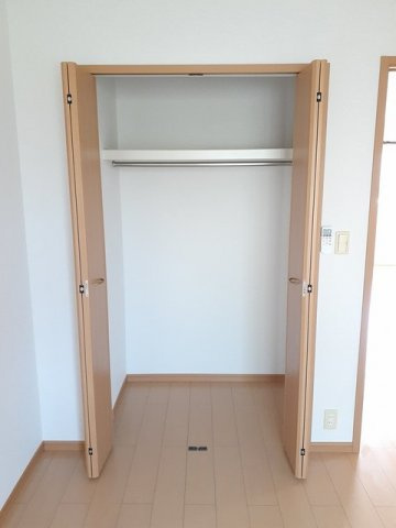 菊池郡菊陽町花立１丁目のアパートの収納|収納スペース豊富です
