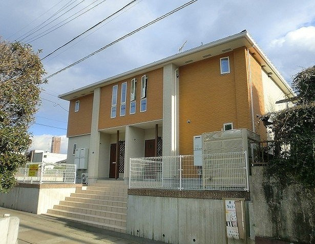熊本市北区龍田１丁目のアパートの外観|外観です
