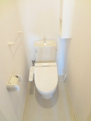 サンセマム菊陽　Ⅰのトイレ|トイレもきれいです