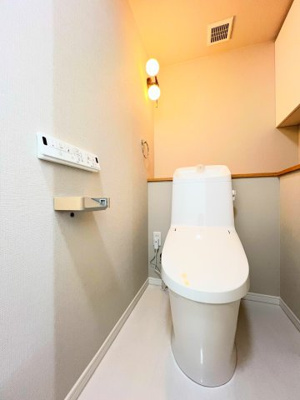 【トイレ】 | メゾン桜が丘1号棟 | ◆清潔感のある白を基調とした落ち着ける空間。