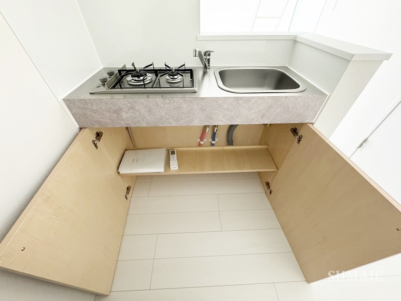 アンベリール北赤羽のキッチン|キッチン収納です