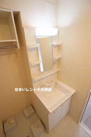 グリーンハウス南林間の洗面所