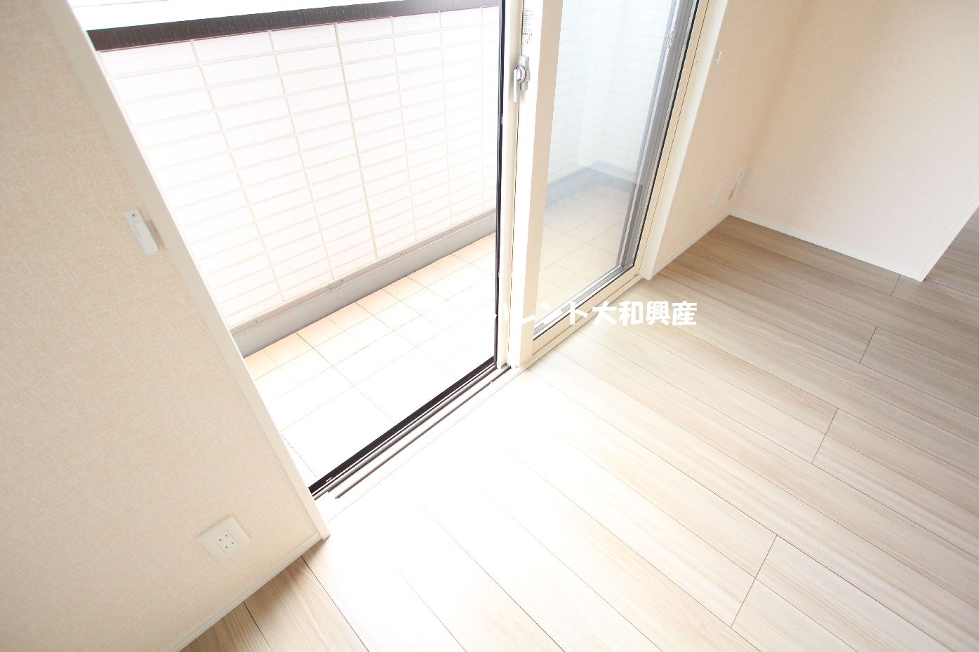 グリーンハウス南林間のバルコニー