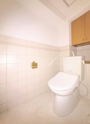 【トイレ】 | 美しが丘コーポ | ◆清潔感のある白を基調とした落ち着ける空間。